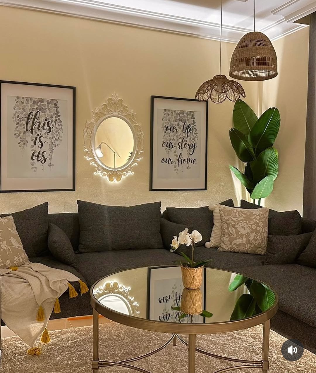 A dining set built to order
